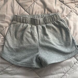 Gray Athletic Shorts for Women